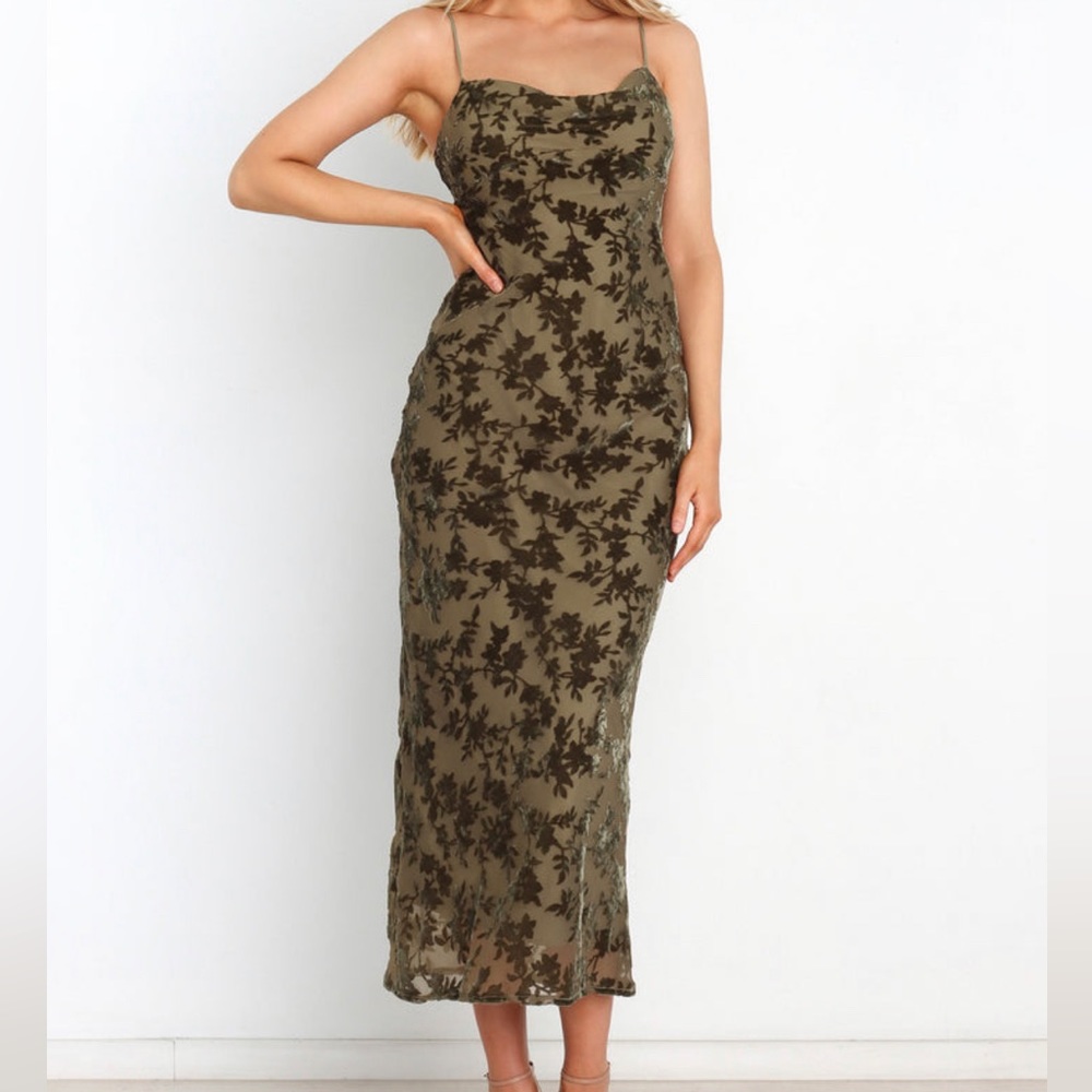 Petal & Pup Mikalina Dress - Olive